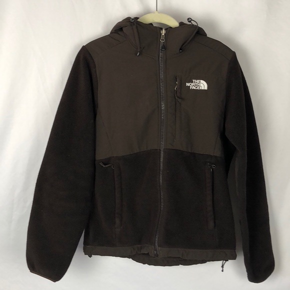 The North Face Jackets & Blazers - The North Face Brown Zip Up Hooded Jacket